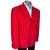 1960s Vintage Mens Jacket Red Corduroy Blazer Size M