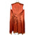 Vintage 1970s Suede Leather Jumper Dress Sz L