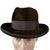 Vintage 1960s Biltmore Luxuro Homburg Fedora Brown Plush 7