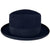 Vintage 1940s Homburg Hat Eatonia Blue Fedora Sz 7 1/4