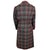 Vintage 1950s Wool Dressing Gown Plaid Wool Onkaparinga Sz L