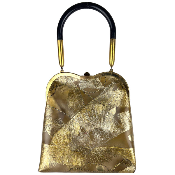 FOAK vintage/reserved/60s Italian Brown red ostrich leather antique bag -  Shop foakvintage Handbags & Totes - Pinkoi