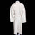 1980s Vintage Krizia Coat Off White Wool Swagger Style L XL