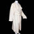 1980s Vintage Krizia Coat Off White Wool Swagger Style L XL