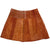 Vintage 1960s Mini Skirt Suede Leather Wraparound Margaret Godfrey for Bagatelle