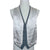 Vintage 1940s Vest Grey Waistcoat for Morning Suit Mens Sz M