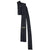 Vintage 1960s Pierre Cardin Tie Black Silk Moiré Slim Necktie