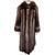 Raccoon Fur Coat Revillon Paris New York Ladies Size L