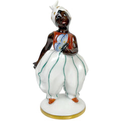 Augarten Wien Blackamoor Figurine Royal Vienna Porcelain