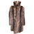  1940s Vintage Mens Raccoon Fur Coat Size M L