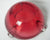 Murano Glass Bullicante Ashtray Cranberry Controlled Bubble Heavy Hand Blown - Poppy's Vintage Clothing