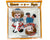Vintage NIP Raggedy Ann and Andy Glass Ceiling Fixture Light Shade 13.5 Inches - Poppy's Vintage Clothing