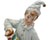 Vintage Clown Playing Concertina Figurine Porcelain Made in Japan - Poppy's Vintage Clothing