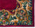 Antique Plush Carpet Teodor Finster Lodz Poland c 1910 58 x 80 - Poppy's Vintage Clothing