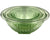 Hazel Atlas Vaseline Glass Nesting Mixing Bowls x 3 Pillar Optic Ribbed w Square Base - Poppy's Vintage Clothing