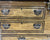 Antique Tin Litho Biscuit Chest of Drawers Dresser - Poppy's Vintage Clothing