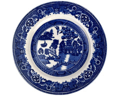 Vintage 1930s Blue Willow Bread and Butter Plate Alfred Meakin Old Willow 6.5 - Poppy's Vintage Clothing