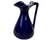 Antique Souvenir China Cobalt Blue Jug St Augustine Old City Gate Florida - Poppy's Vintage Clothing