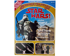 Vintage 1977 Star Wars Science & Fantasy Film Classics Magazine Issue 1 Collectors Edition - Poppy's Vintage Clothing