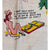 Vintage 1950s Dish Towel Sexist Illustrations Joke Tea Towel - Poppy's Vintage Clothing