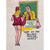 Vintage 1950s Dish Towel Sexist Illustrations Joke Tea Towel - Poppy's Vintage Clothing