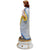 Antique Jesus Statue Sacred Heart Painted Porcelain 10.75 - Poppy's Vintage Clothing