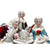 Antique Chess Players Figurine German Porcelain Figural Group - Poppy's Vintage Clothing