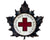 WWII Canadian Red Cross Society Badge Enamel Bronze By Birks - Poppy's Vintage Clothing