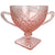 Hocking Miss America Pink Depression Glass Creamer and Sugar - Poppy's Vintage Clothing