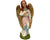 Vintage Winged Angel Figurine Painted Ceramic Statue 10.5 Inches Tall - Poppy's Vintage Clothing