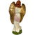 Vintage Winged Angel Figurine Painted Ceramic Statue 10.5 Inches Tall - Poppy's Vintage Clothing