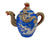 Vintage Japanese Moriage Teapot Blue Dragonware 5 Cup Capacity - Poppy's Vintage Clothing