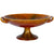 Art Deco Pilkingtons Royal Lancastrian Compote Blended Orange Glaze - Poppy's Vintage Clothing