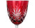 Faberge Imperial Odessa Water Goblet Stems Cut Crystal Glass Set of 6 - Poppy's Vintage Clothing