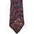 Vintage 1920s Tie Authentic 20s Paisley Pattern Necktie Blue Cherry Red White - Poppy's Vintage Clothing