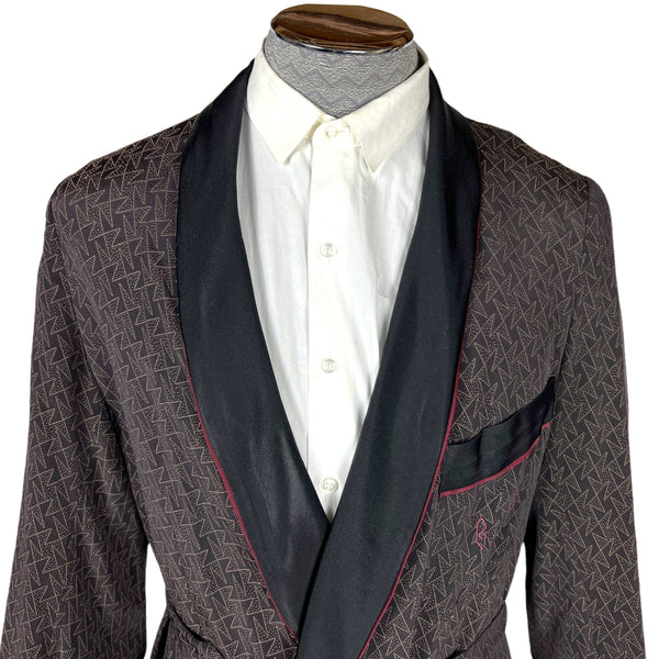 Men's Monogrammed Dressing Gowns and Smoking Jackets