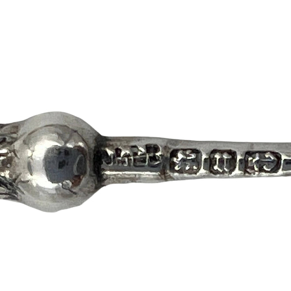Vintage Glove Button Hook w/Sterling Silver handle