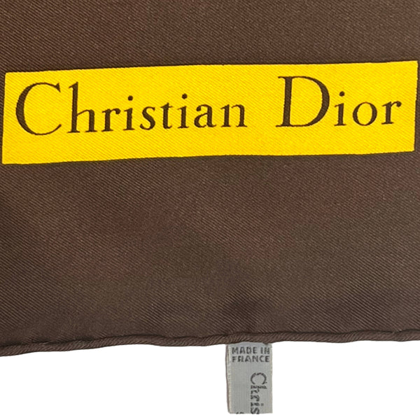 Vintage Christian Dior Silk Scarf