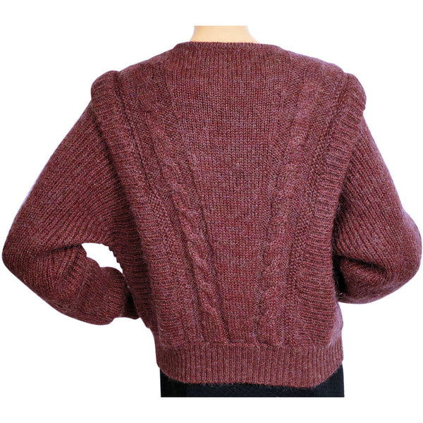 Vintage Geiger Tyrol Sweater Made in Austria Brick Red - Ladies Size 42