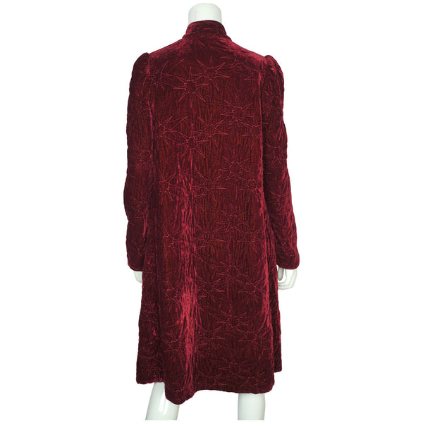 Velvet on sale coat womens