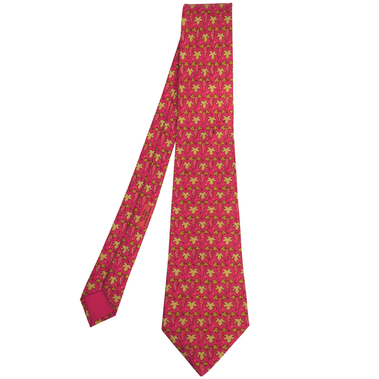 pink hermes tie