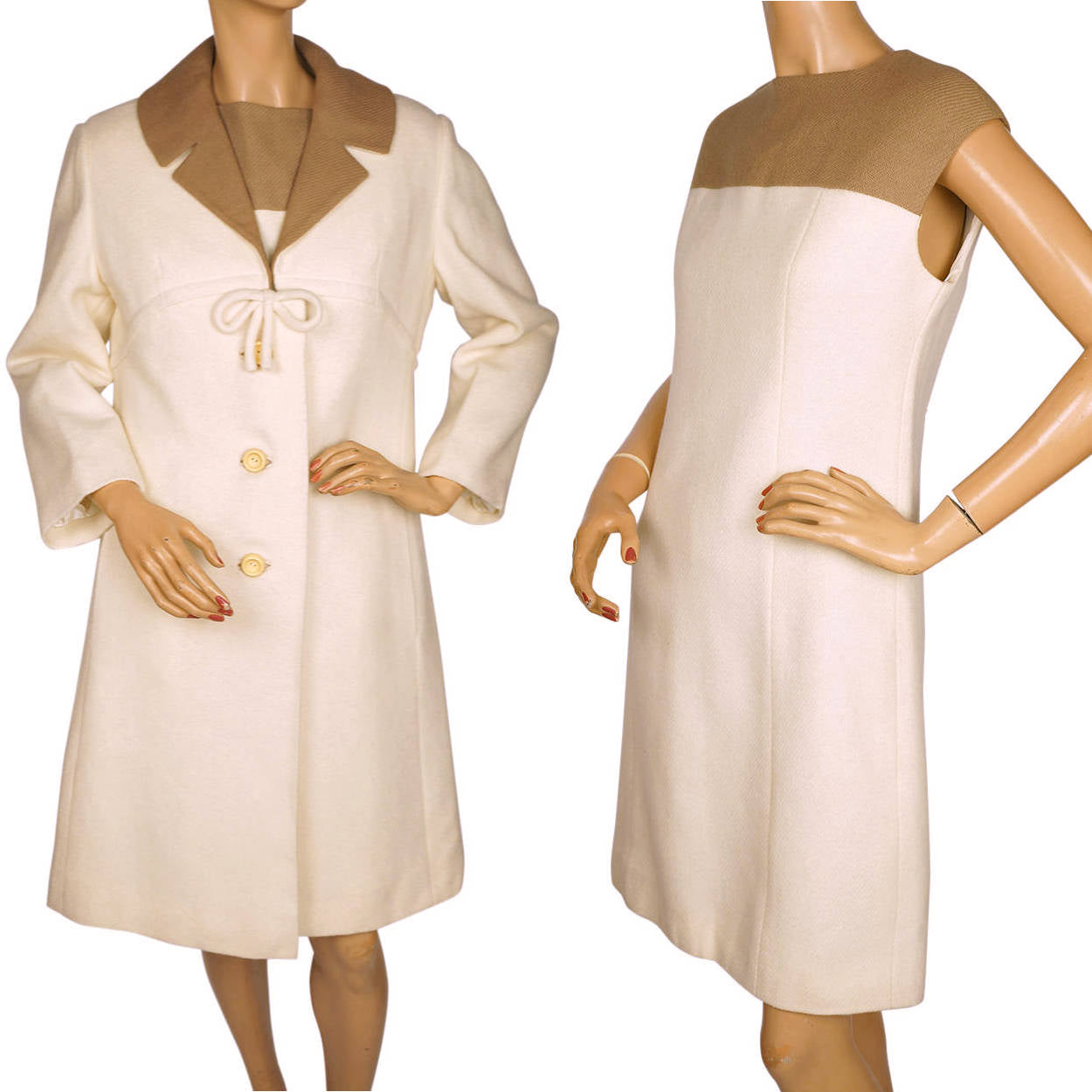 Dress and hot sale coat set