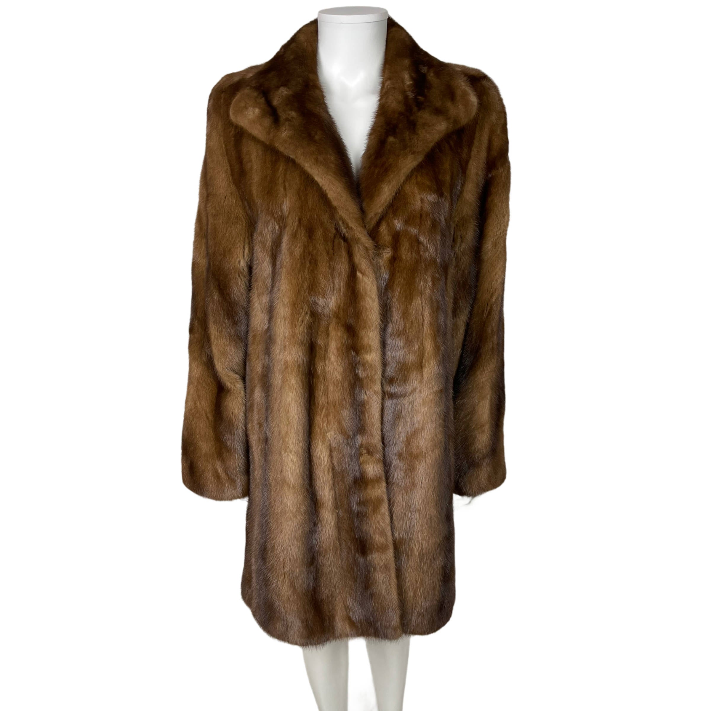Reversible Sheared MINK LOUIS FERAUD Coat Size: L. FRANCE, New with tag