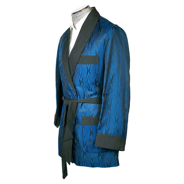 Quilted Smoking Jacket. – R.A.W Vintage Rewear
