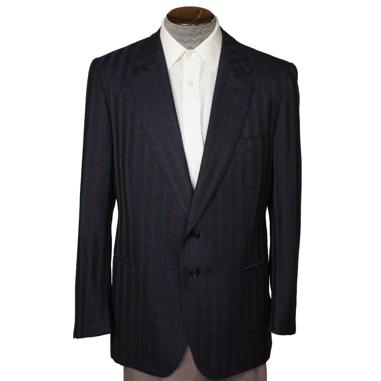 Vintage Max Evzeline Paris Tailor Haute Couture Suit Jacket Mens Size M