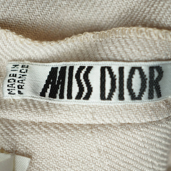 Vintage 1970s Miss Dior Pants NWOT Wide Leg Made in France Unused Size M