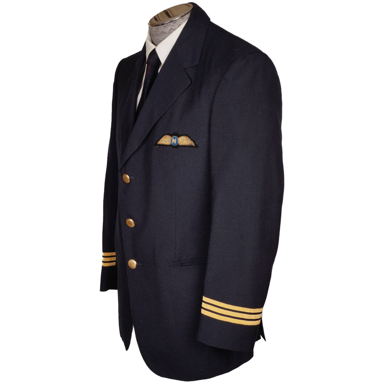 Vintage Nordair Quebec Airline Pilot Uniform Jacket First Officer 1983 ...