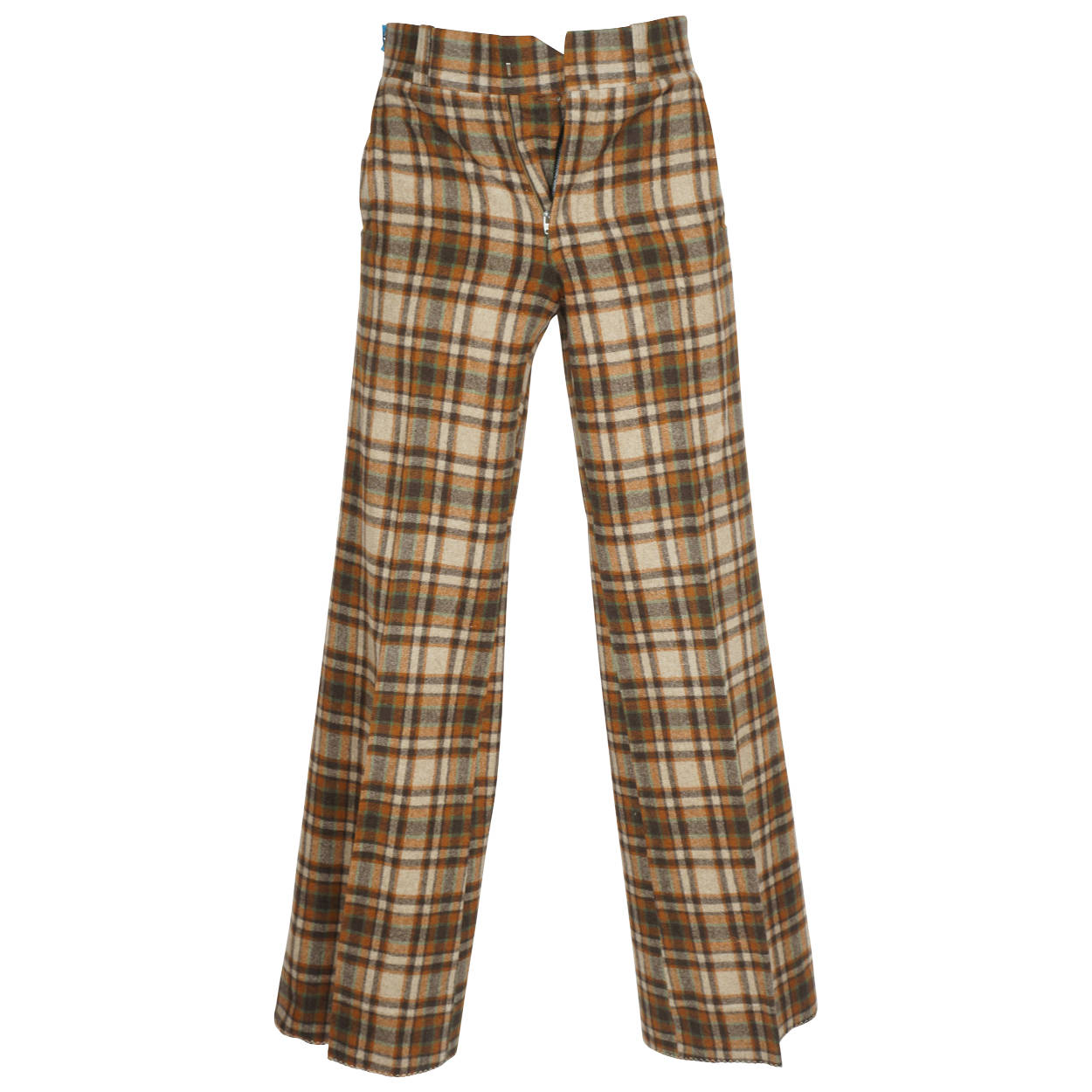 Sazz Vintage Clothing: (35x28) Mens Vintage 70s Disco Pants! Tiny Plaid in  Brown & White!