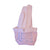 Vintage Unused Perrin Pink Kid Leather Gloves Made in France Ladies Size 7 - Poppy's Vintage Clothing