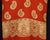 Vintage English Silk Scarf 1940s Paisley Print on Red Simpsons Opera Foulard - Poppy's Vintage Clothing